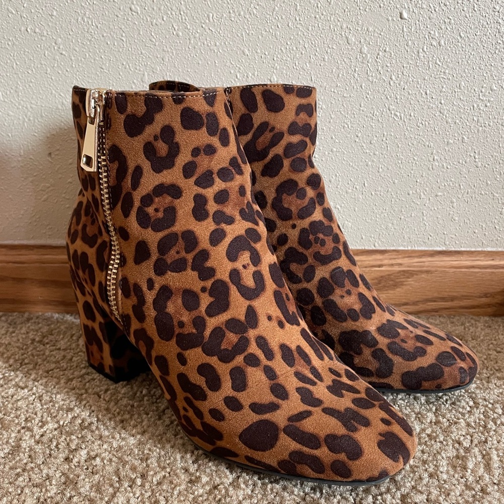 Cheetah Booties